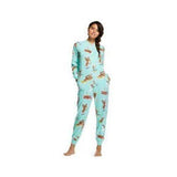 Sock Money Fleece One-Piece Pajamas NWT by Nick & Nora size Women's Small Target Sock Money One-Piece Women's Pajamas by Nick & Nora Nick & Nora 