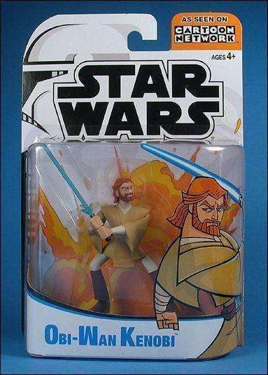 2003 Obi-Wan Kenobi Star Wars The Clone Wars Action Figure by hasbro NIP NIB Obi-Wan Kenobi Star Wars The Clone Wars Action Figure Hasbro 