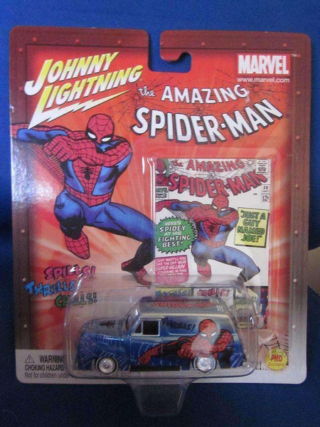 2002 Johnny Lightning Spider-Man Van NIB PMD Exclusive NIP 2002 Johnny Lightning Spider-Man Van Johnny Lightning 