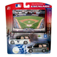 New York Yankees Escalade Home & Road 2 Pack Diecast SUV NIB 1:64 Upper Deck NY 2006 New York Yankees Limited Edition Escalade Home and Road Design 2 Pack Upper Deck 