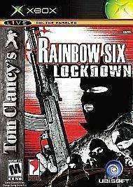 Tom Clancy's Rainbow Six Lockdown Microsoft Xbox 2005 Rainbow Six Lockdown XBox Video Game Ubisoft 