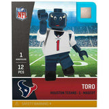 Toro Houston Texans Mascot NFL minifigure by Oyo Sports Toro Houston Texans Mascot NFL minifigure by Oyo Sports Oyo Sports 