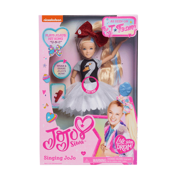 JoJo Siwa Nickelodeon Singing Doll with Accessories by Just Play Doll & Action Figure Accessories Just Play 