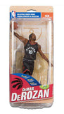 DeMar DeRozan Toronto Raptors NBA McFarlane action figure NIB Series 25 SPD DeMar DeRozan Toronto Raptors McFarlane action figure McFarlane Toys 