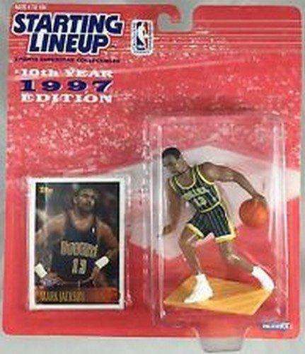 1997 Mark Jackson Indiana Pacers Starting Lineup NBA Action Figure Kenner NIB 1997 Staring Lineup Mark Jackson Indiana Pacers action figure Starting Lineup by Kenner 