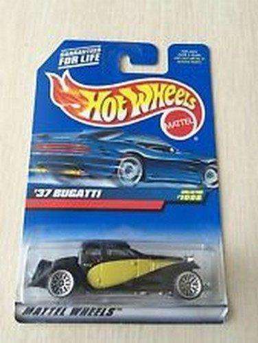 Hot Wheels 1998 '37 Bugatti Diecast Car NIB Collector #1098 Mattel 1998 Hot Wheels '37 Bugatti Car Hot Wheels 