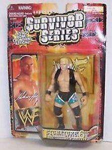 WWF Hardcore Holly Survivor Series Wrestling Action Figure NIB JAKKS Pacific 1999 WWF Survivor Series Hardcore Holly Signature Series 6 Gold Edition action figure Jakks Pacific 