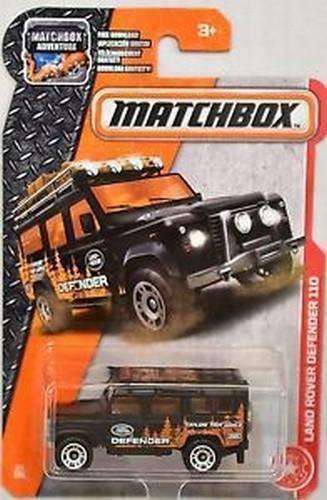 2016 Matchbox Land Rover Defender 110 NIP Matchbox Adventure NIB 84/125 2016 Matchbox Land Rover Defender 110 Matchbox 