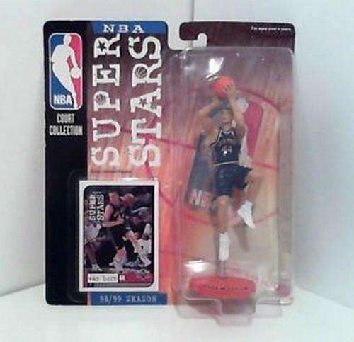 Keith Van Horn New Jersey Nets NBA Superstars Figure NIB Court Collection NIP 98/99 Season Keith Van Horn New Jersey Nets NBA Court Collection Superstars action figure by Mattel Mattel 