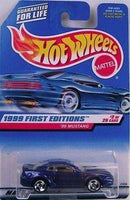 Hot Wheels 1999 First Editions '99 Mustang Diecast Car NIB #2 of 26 Ford 1999 Hot Wheels First Editions '99 Mustang Car Hot Wheels 
