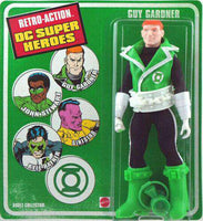 Guy Gardner Green Lantern Retro DC Super Heroes Figure with Collector Box Guy Gardner Green Lantern Retro DC Super Heroes Figure with Collector Box Mattel 