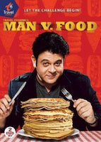 Man v. Food: Season 2 DVD Adam Richman 2010, 2-Disc Set new in original packaging The Man vs Food Season 2 DVD Travel Channel 