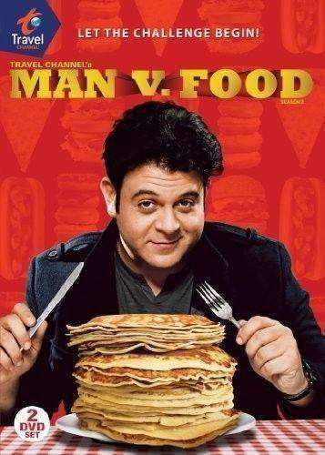 Man v. Food: Season 2 DVD Adam Richman 2010, 2-Disc Set new in original packaging The Man vs Food Season 2 DVD Travel Channel 