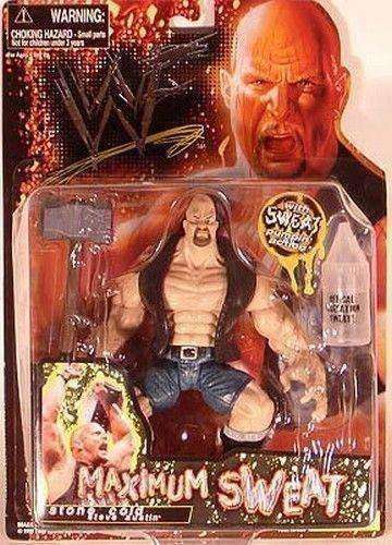 Stone Cold Steve Austin WWF Maximum Sweat action figure NIB Jakks Pacific NIP Stone Cold Steve Austin WWF Maximum Sweat Action Figure Jakks Pacific 