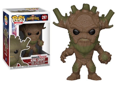 King Groot Marvel Contest of Champions Pop! Games Vinyl Figure by Funko 297 King Groot Marvel Contest of Champions Pop! Games Vinyl Figure by Funko 297 Funko 