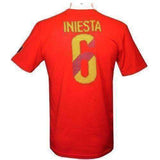 Andreas Iniesta Nike Hero t-shirt NWT World Cup Spain new with tags soccer Andreas Iniesta Nike Hero number 6 t-shirt by Nike Nike 