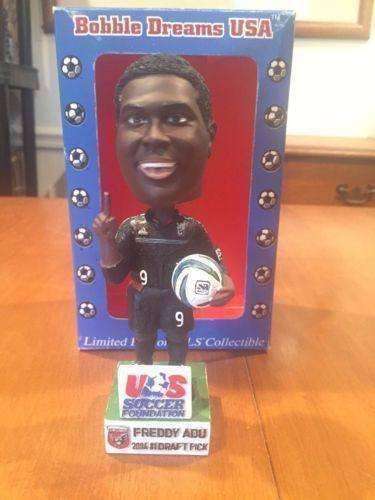 Freddy Adu 2004 DC United MLS #1 Draft Pick Bobblehead by Bobble Dreams USA Freddy Adu DC United #1 Draft Pick MLS Bobblehead by Bobble Dreams Bobble Dreams 