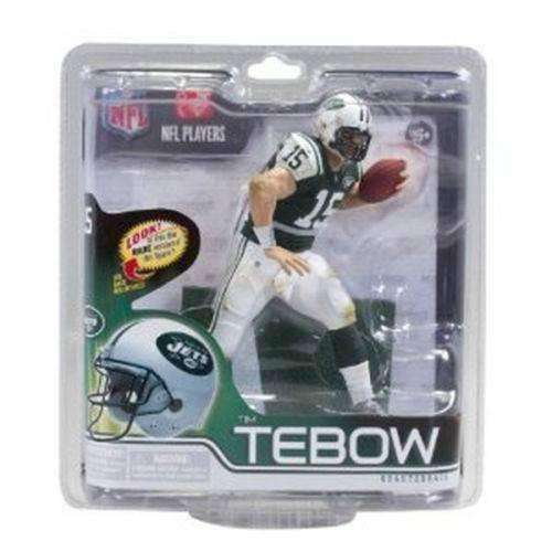 Tim Tebow New York Jets McFarlane action figure new in original packaging NFL Tim Tebow New York Jets McFarlane action figure McFarlane Toys 