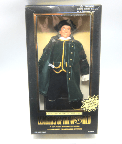 Benjamin Franklin Leaders of the World Figure by KMart Corporation Action & Toy Figures KMart 