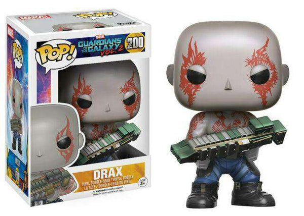 Drax Pop! Marvel Guardians of the Galaxy Vol. 2 Vinyl Figure by FUNKO 200 Drax Pop! Marvel Guardians of the Galaxy Vol. 2 Vinyl Figure by FUNKO 200 FUNKO 