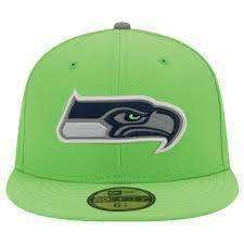 Seattle Seahawks NFL New Era 59Fifty fitted hat NWT new with stickers Hawks Seattle Seahwaks Reflective Logo 59Fifty fitted hat by New Era New Era 