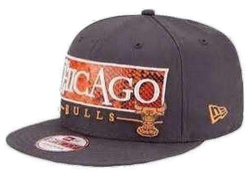Chicago Bulls NBA Snake Word Strapback Hat by New Era New with Stickers Size M/L Chicago Bulls Tribal Strapback 9Fifty hat by New Era New Era 