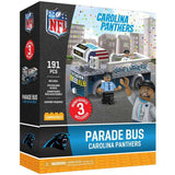 Carolina Panthers NFL Parade Bus by Oyo Sports with 3 Minifigures Carolina Panthers NFL Parade Bus by Oyo Sports with 3 Minifigures Oyo Sports 