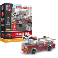 Tampa Bay Buccaneers NFL Parade Bus by Oyo Sports with 3 Minifigures Tampa Bay Buccaneers NFL Parade Bus by Oyo Sports with 3 Minifigures Oyo Sports 