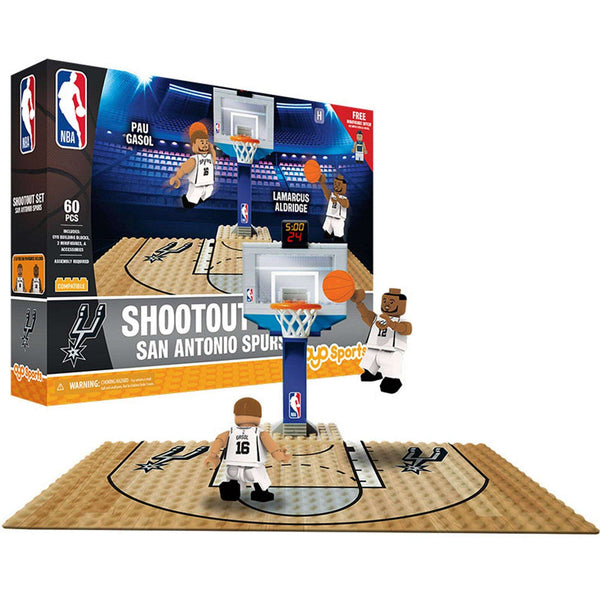 San Antonio Spurs NBA Shootout Set by Oyo Sports NIB Pau Gasol & LaMarcus Aldridge San Antonio Spurs NBA Shootout Set by Oyo Sports Oyo Sports 