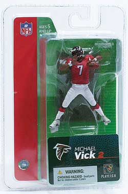Michael Vick Atlanta Falcons mini McFarlane NFL Action Figure Michael Vick Atlanta Falcons mini McFarlane NFL Action Figure McFarlane Toys 