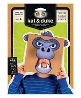 Kat & Duke Tree Top Primates Gorilla NIB Wild Animal Kingdom Series NIP Mask Kat & Duke Wild Animal Kingdom Tree Top Primates Gorilla Kat & Duke 